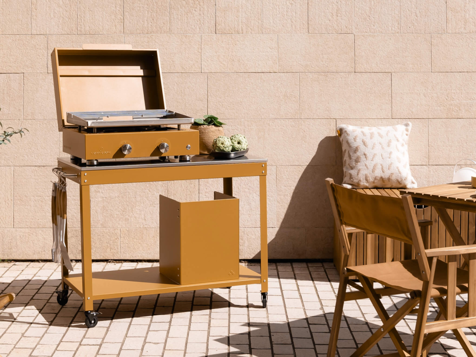 Outdoor-Küchenmodul Goya für Plancha - 100x50 cm ☀ Verycook